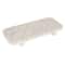 Hello Honey® 15" White Marble Footed Serving Pedestal